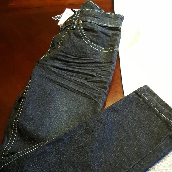 Miss Jeans Stonewash Blue Jeans - Picture 2 of 4